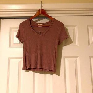 PST Los Angeles v neck shirt